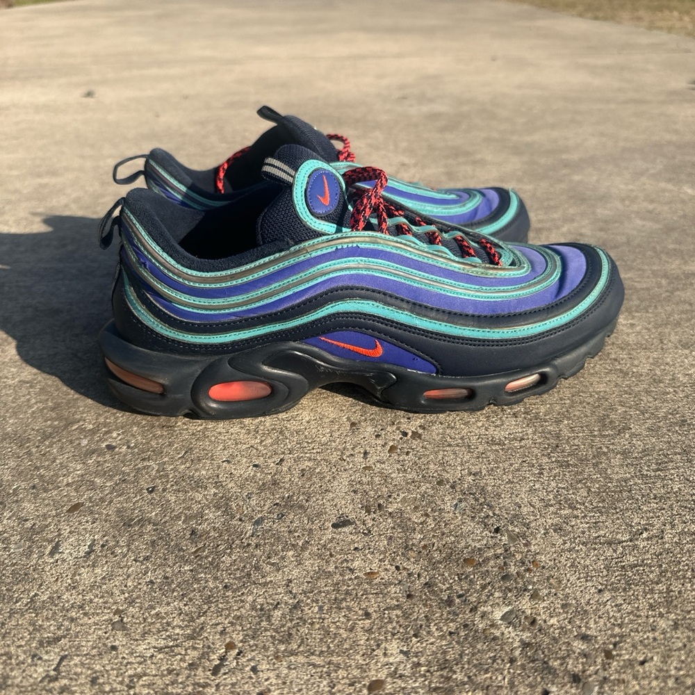 Nike Air Max Plus Black Multicolor Sneakers